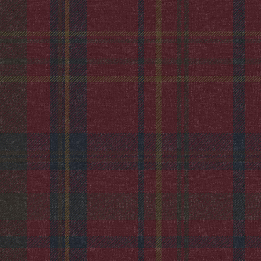 Thomson Blue Tartan Crest Garden Flag - Celtic Thistle Style