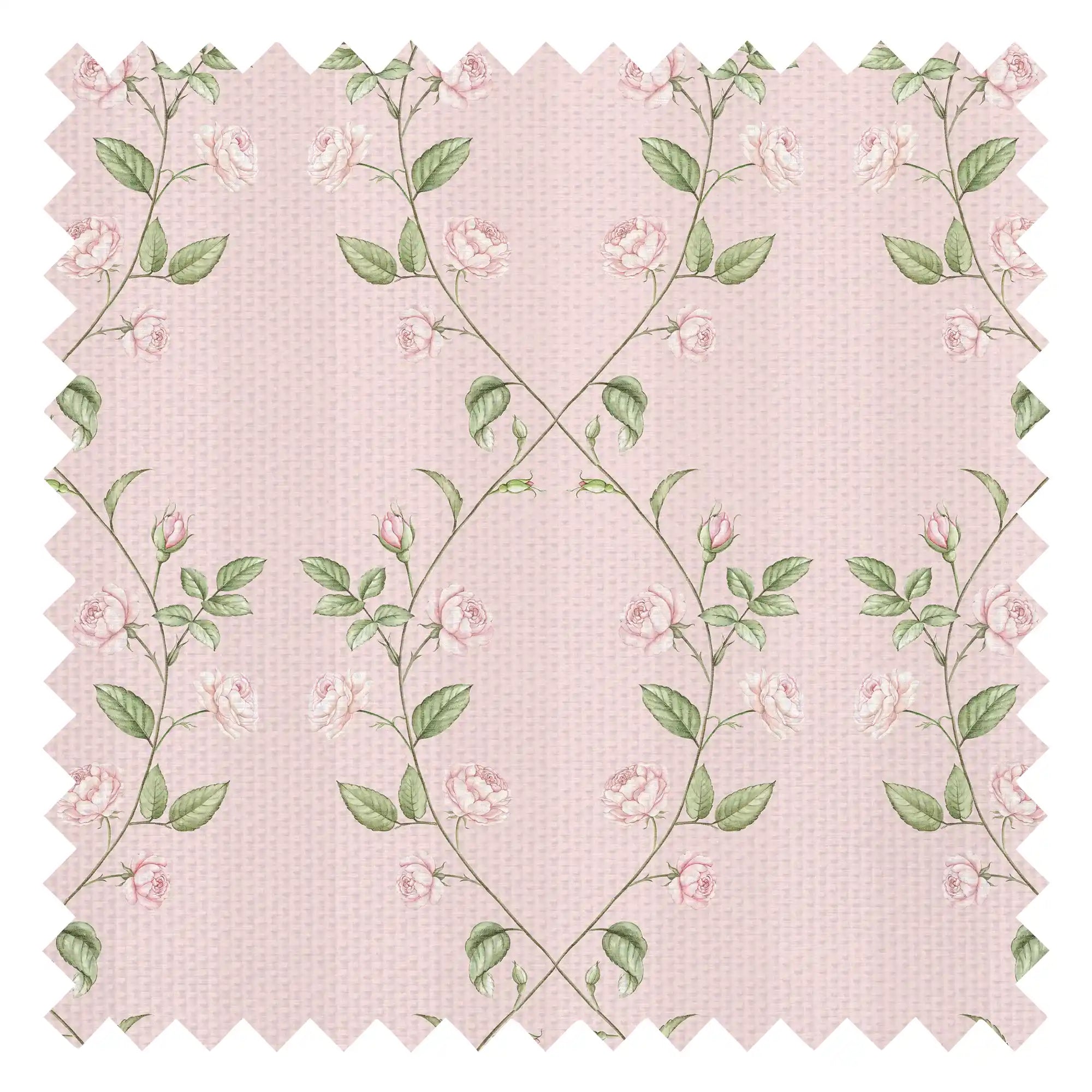 Ascending Rose Fabric in Beautiful Blush