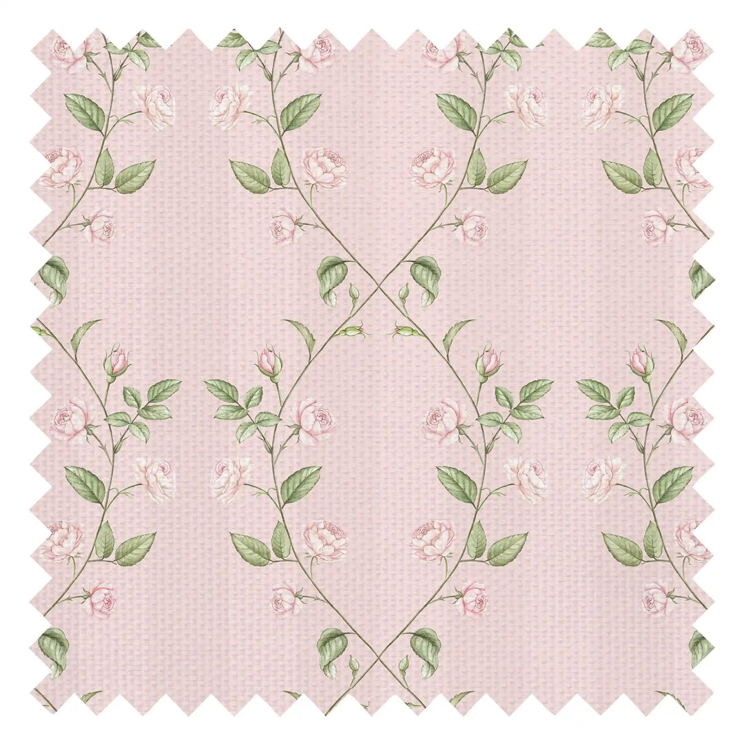 Ascending Rose Fabric in Beautiful Blush
