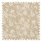 Balmoral Baroque Fabric in Cream on Toffee