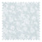 Balmoral Baroque Fabric in Milk White on Blue