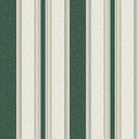 Beaumont Stripe Wallpaper in Aged Ivory and Hunter Green