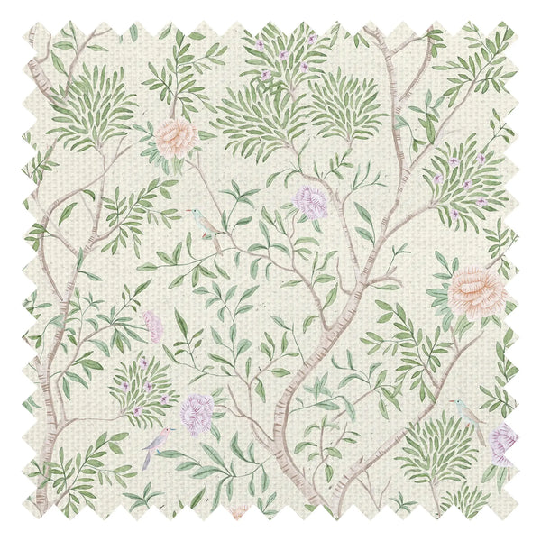 Bloom and Branch Fabric in Cream