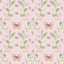 Bloom and Butterflies Wallpaper in Beautiful Blush