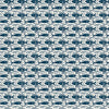 Sample of Catch of the Day Wallpaper in Classic Navy