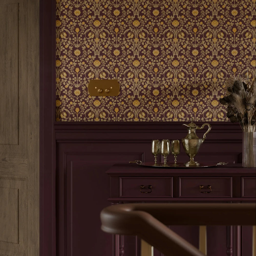 Chateau Bordeaux Eggshell Paint - 1L