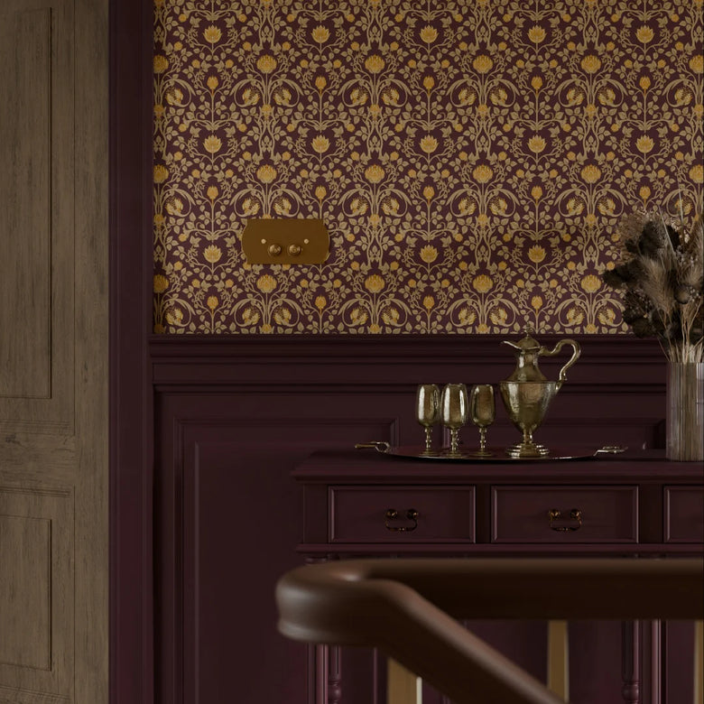 Chateau Bordeaux Eggshell Paint - 1L