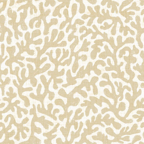 Coral Cove Wallpaper in Antique Gold