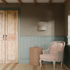 Coral Cove Wallpaper in Autumn Spice and Rustic Green
