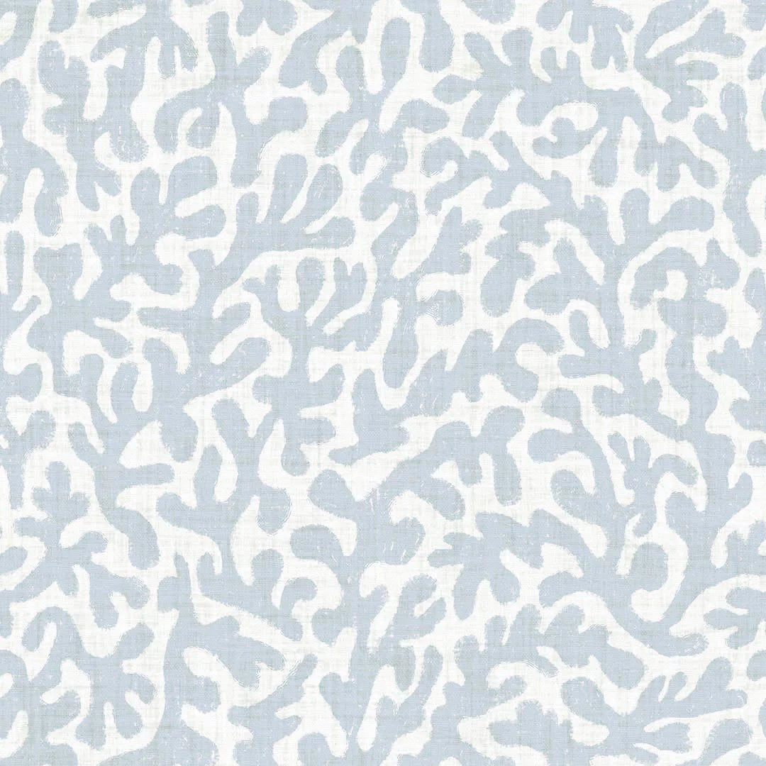 Sample of Coral Cove Wallpaper in Cornflower Blue