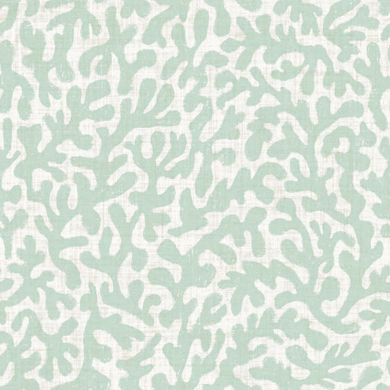 Sample of Coral Cove Wallpaper in Duck Egg