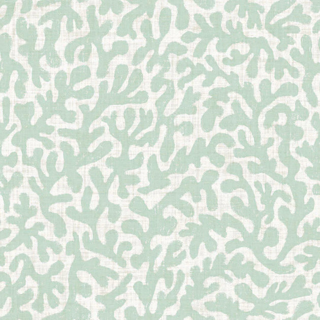 Coral Cove Wallpaper in Duck Egg
