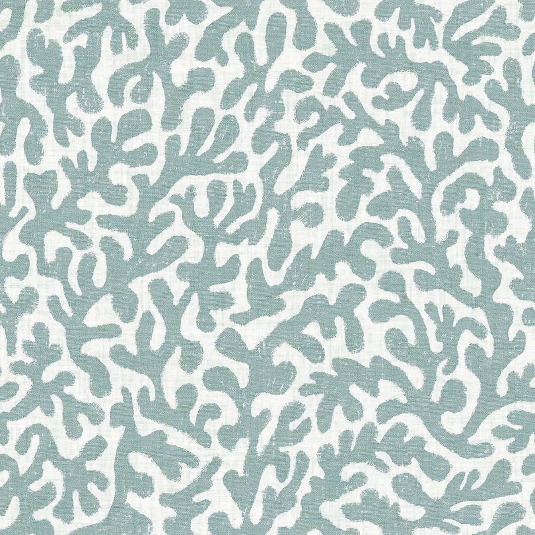 Coral Cove Wallpaper in Teal – Lucie Annabel