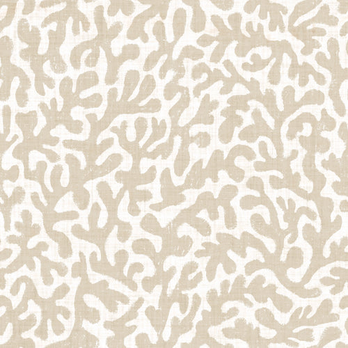 Coral Cove Wallpaper in Natural