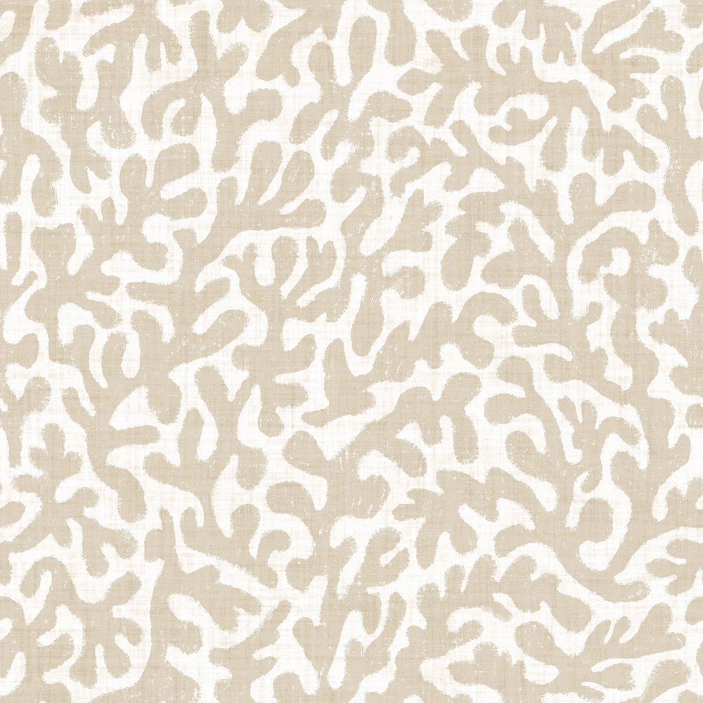 Coral Cove Wallpaper in Natural