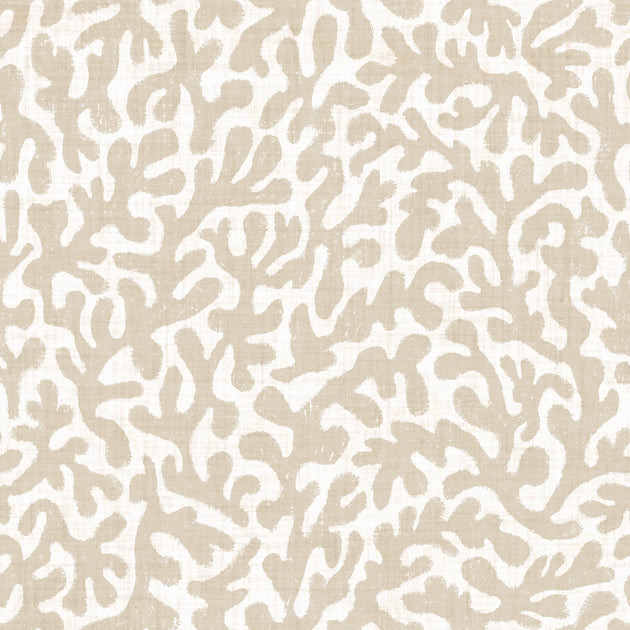 Coral Cove Wallpaper in Natural