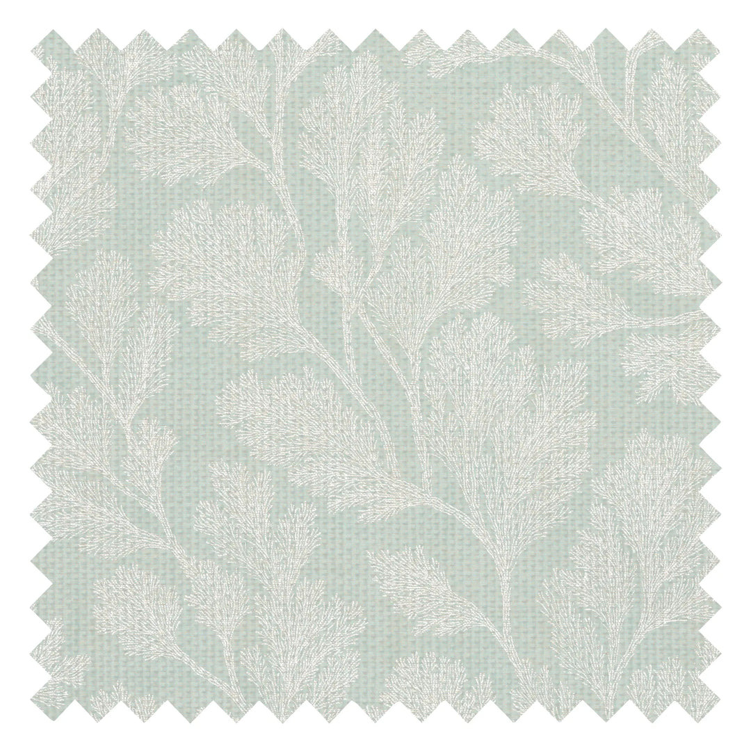 Coral Garden Fabric in Warm Mint