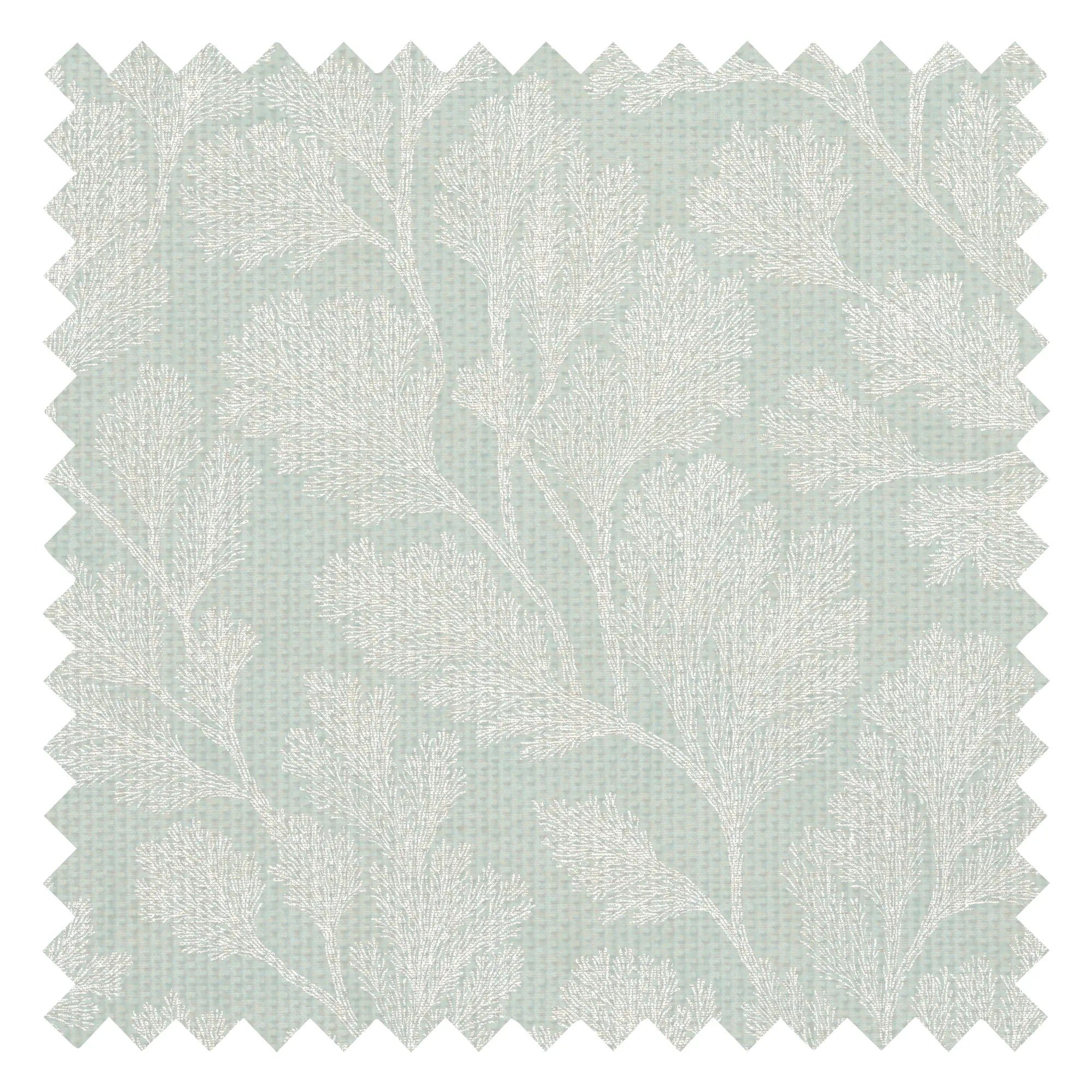 Coral Garden Fabric in Warm Mint
