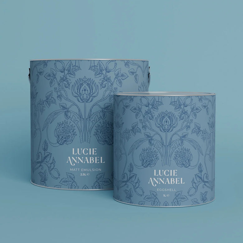 Cornflower Blue Eggshell Paint - 1L