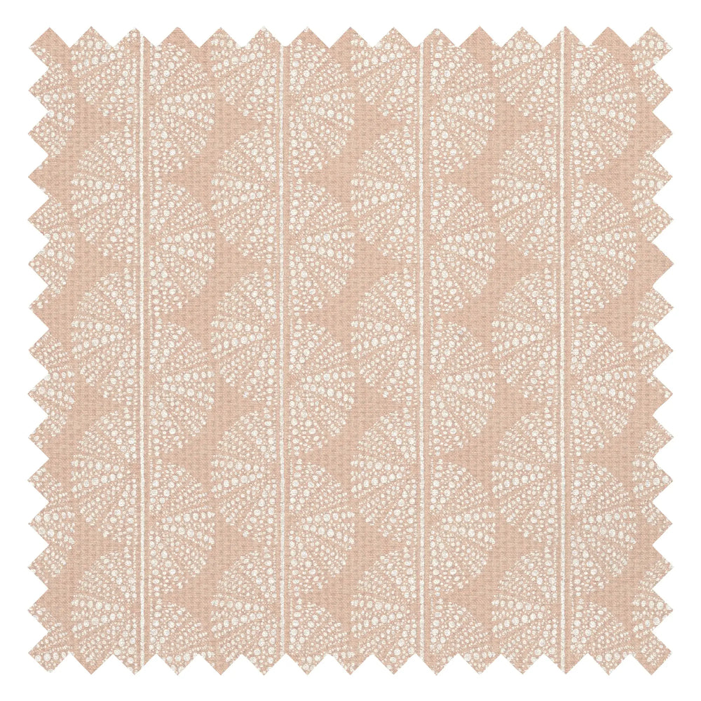 Delicate Sea Lace Fabric in Spice