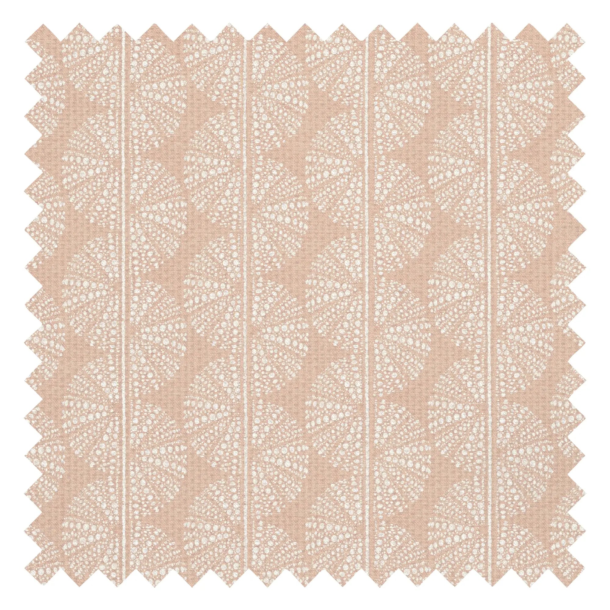 Delicate Sea Lace Fabric in Spice