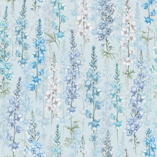 Delphinium Wallpaper in Blue