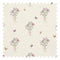 Floral Posy Flutter Fabric in Parchment Cream