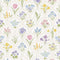 Flowers for Victoria Wallpaper in Country Pastels