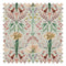 Frances Fabric in Autumn Hues on Light Sage