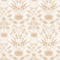 Grace Wallpaper in Light Terracotta on Windsor Cream