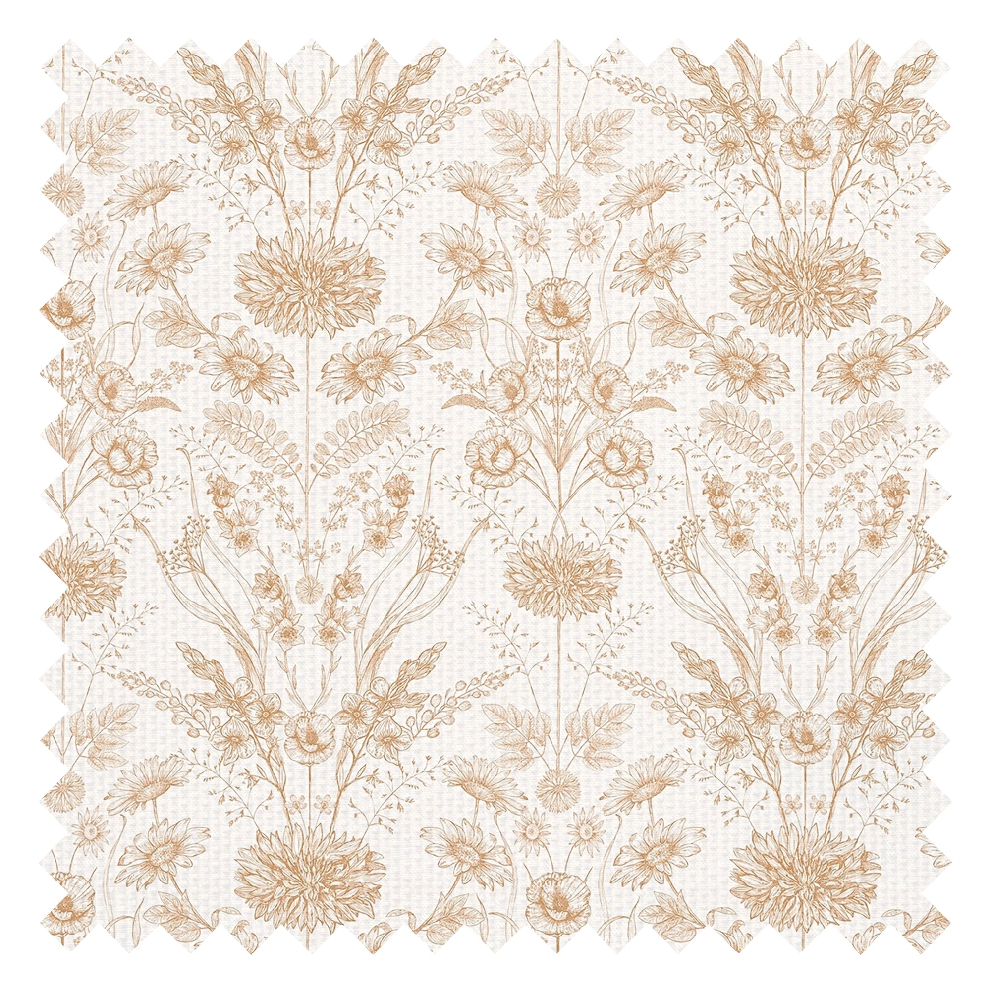 Grace Fabric in Light Terracotta on Windsor Cream