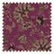 Grand Embroidery Fabric in Burgundy