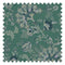 Grand Embroidery Fabric in Soft Blue and Teal