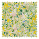 Hazy Meadow Fabric in Greens, Yellows and Pink