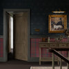 Heilan Coo Wallpaper in Oxford Blue