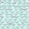 Sample of High Tide Wallpaper in Duck Egg