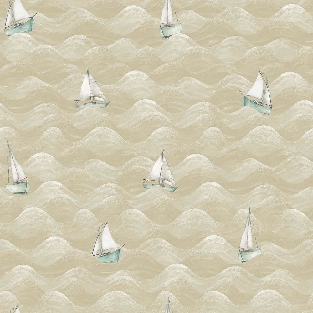 High Tide Wallpaper in Sand