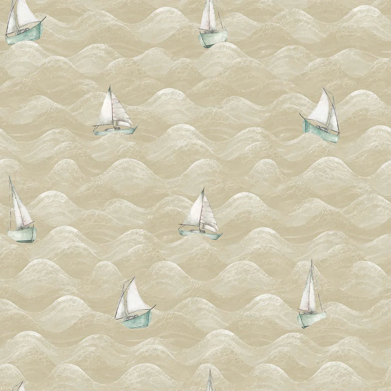 High Tide Wallpaper in Sand
