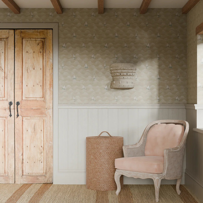 High Tide Wallpaper in Sand