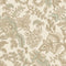 Jacobean Splendour Wallpaper in Toffee and Sage on Biscuit