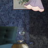 Jardin Wallpaper in Navy and Mineral