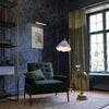 Jardin Wallpaper in Navy and Mineral