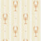 Jersey Lobster Wallpaper in Peach and Soft Ochre
