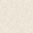 Whimsical Willow Wallpaper in Cream on Stone