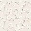 Sweet Magnolia Wallpaper in Linen Cream