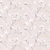 Sweet Magnolia Wallpaper in Barely Blush