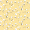 Sweet Magnolia Wallpaper in Lemon Meringue