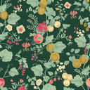 Forgotten Fruit Wallpaper in Guava and Ochre on Castleton Green