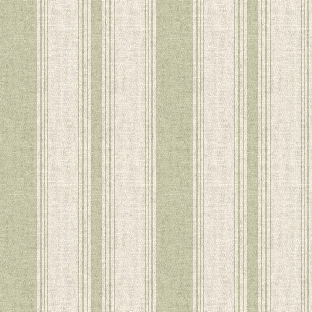 white and green striped wallpaper