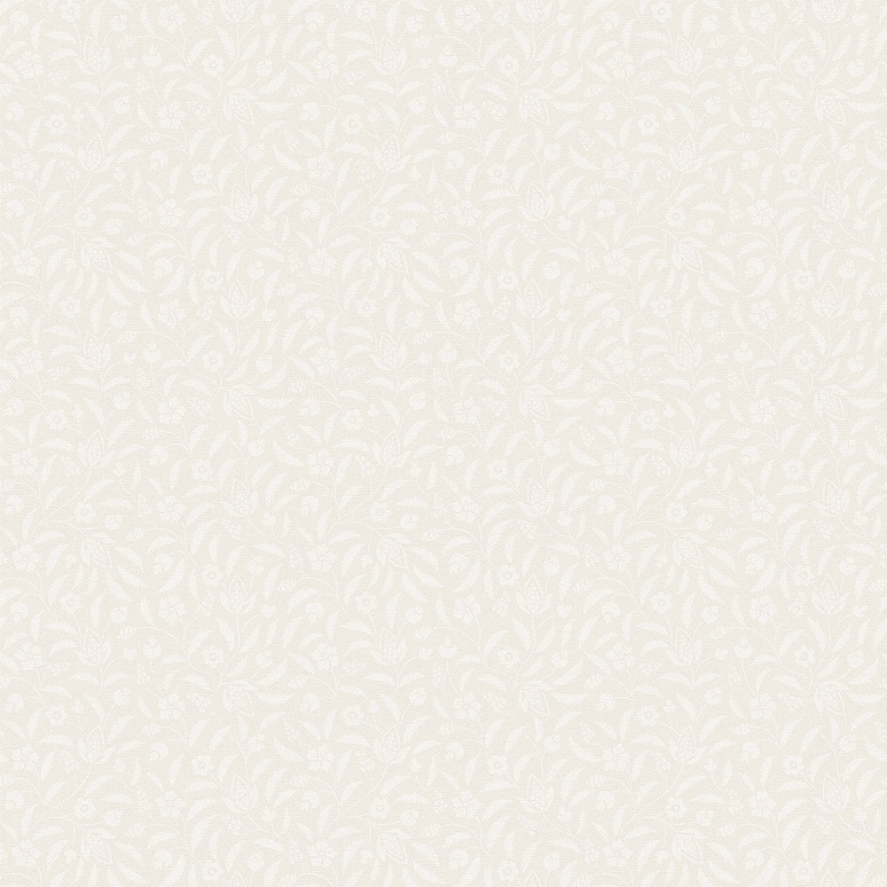 Sample of Beaumont Plain Wallpaper in Ecru